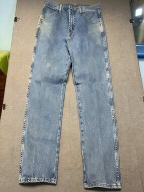 Rustler  Men's Jeans Size 36x30 Blue Relaxed Fit Straight Leg Denim